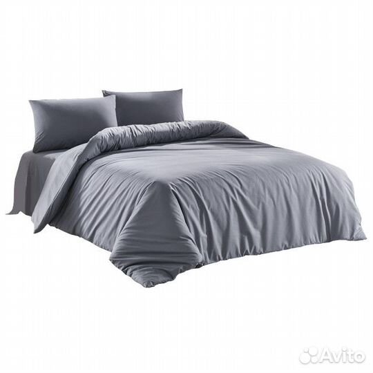 Постельное белье дуэт TAC сатин 2 нав.50х70см, арт