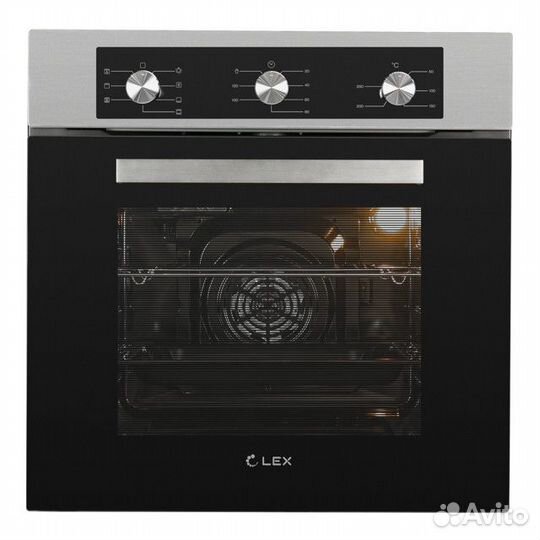 Духовка электрическая LEX EDM 072 IX 60л 7 режимов