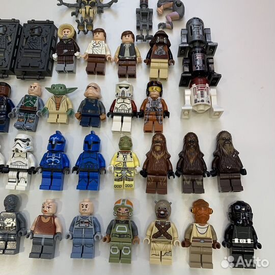 Lego Star Wars минифигурки звездные войны