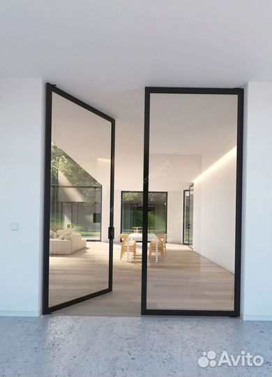 Раздвижные стеклянные двери