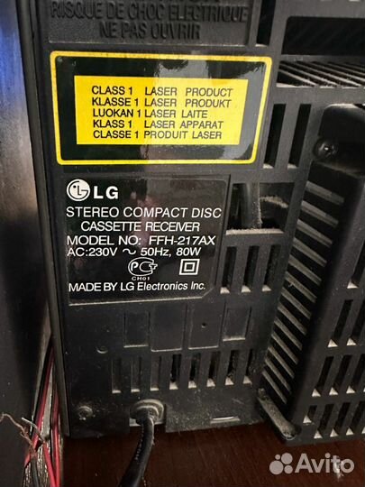 Музыкальный центр lg