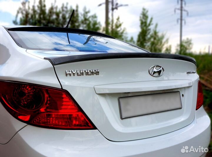 Спойлер Hyundai Solaris 1 (11-17) AR