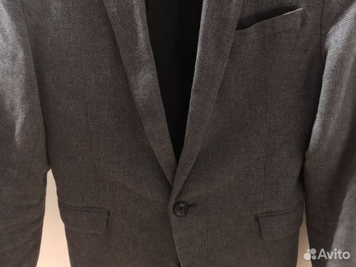 Пиджак hм,рубашка и брюки