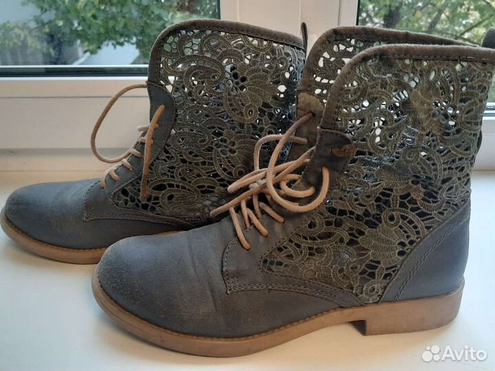 Carnaby ботинки женские 37р.На лето