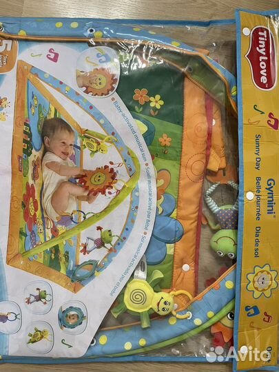 Развивающий коврик tiny love