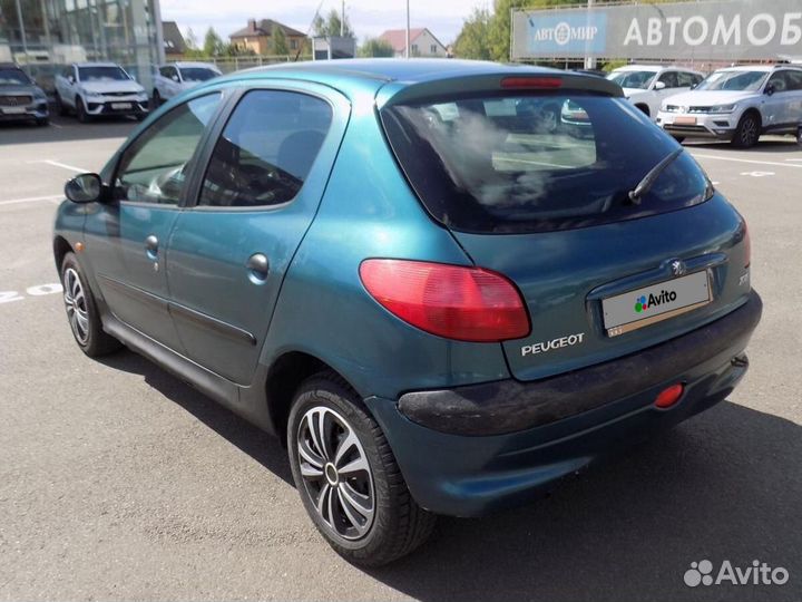 Peugeot 206 1.1 МТ, 1998, 270 000 км