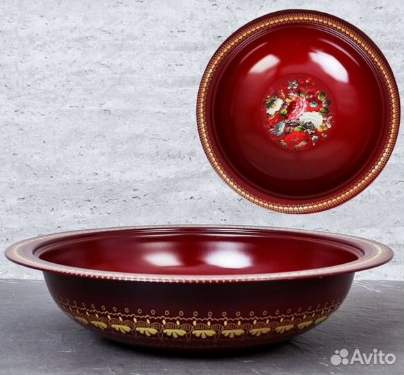 Чаша 1,5л Металл без крышки/VR-480/гт