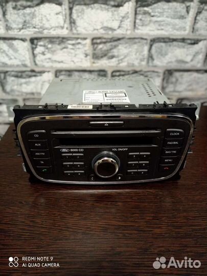 Магнитофон ford focus 2 с рамкой