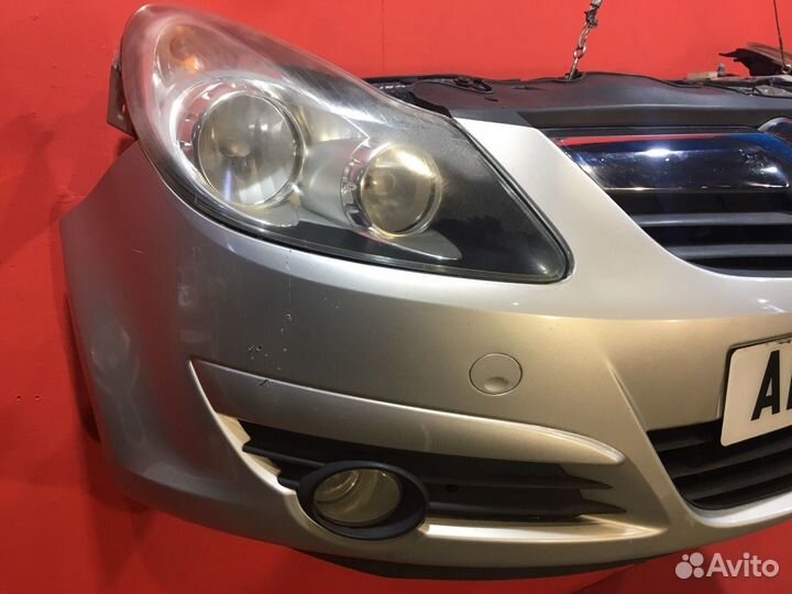 Ноускат Opel Corsa D. Передняя часть