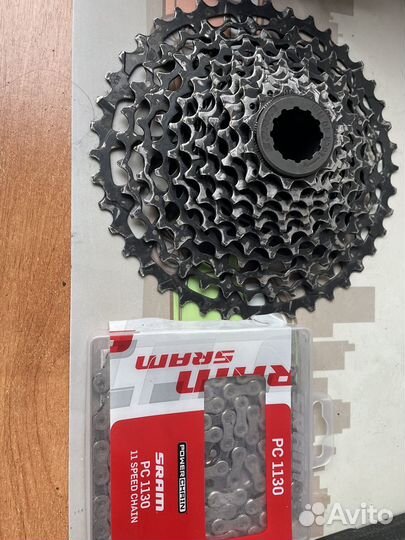 Кассета цепь втулка sram, рулевые, педали, грипсы