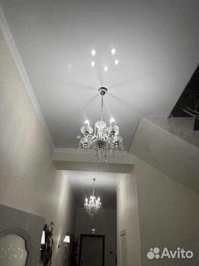 Люстра потолочная подвесная бу