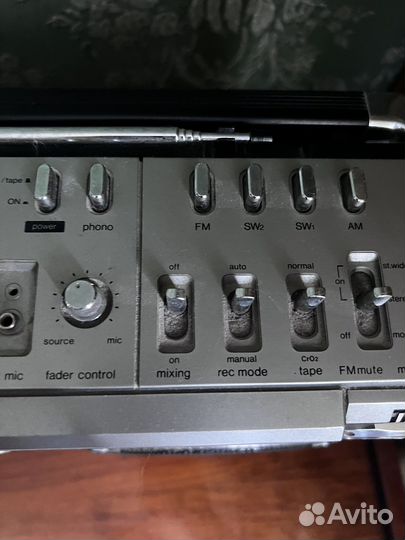 Кассетный магнитофон sharp GF 9292