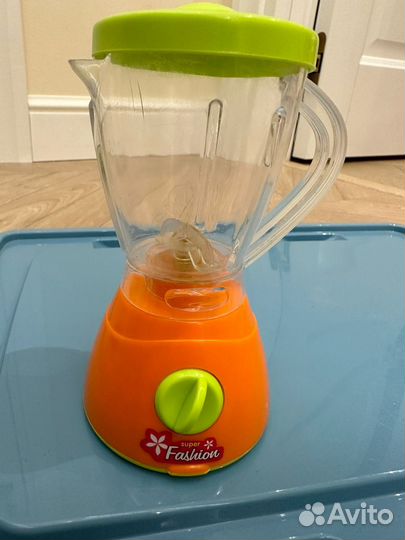 Детский фотоаппарат, микрофон, блендер