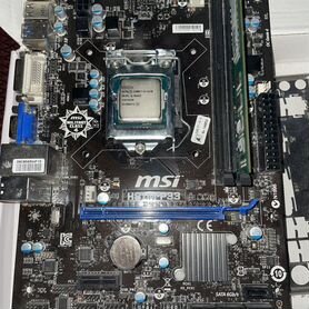 Комплект i3 4170 + MSI H81M-P33 + adata 8gb