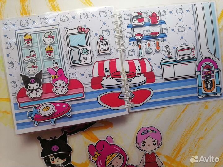 Тока Бока альбом на липучках, Мелоди и Куроми