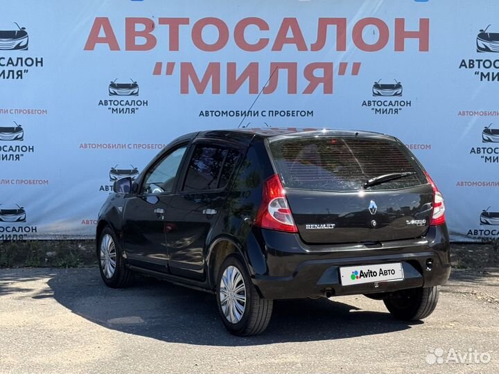 Renault Sandero 1.6 МТ, 2011, 236 800 км