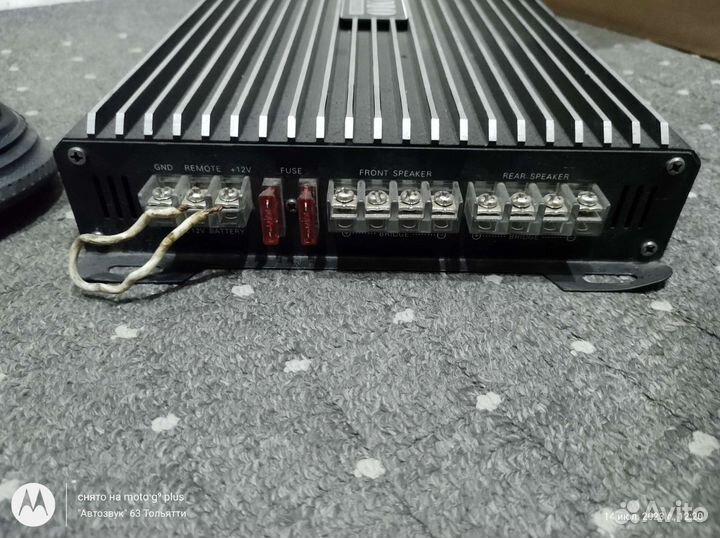 Momo a-4.80Не работает один канал