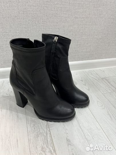 Ботильоны zara кожа новые 38 размер