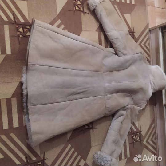 Тулуп из овчины армейский