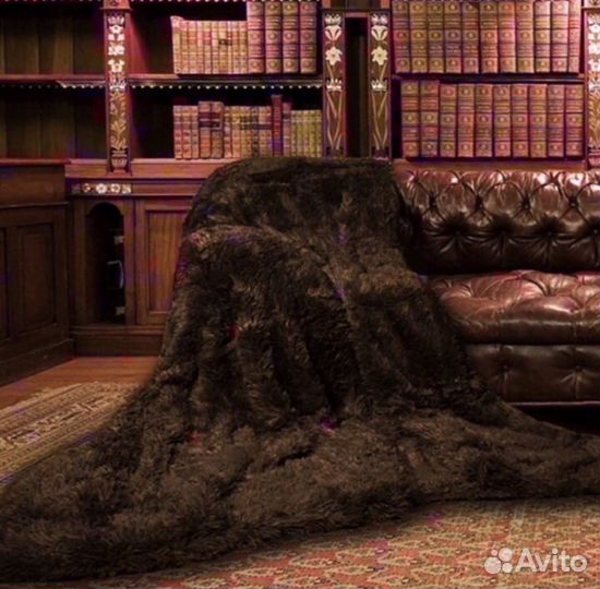 Плед с ворсом