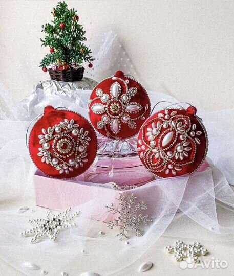 Новогодние игрушки ручной работы