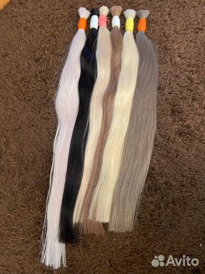 Продажа натуральных волос для наращивания, наращив