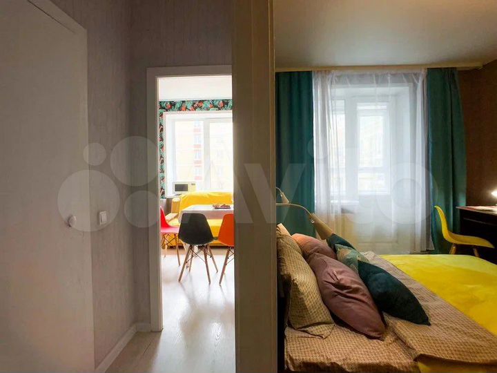 1-к. квартира, 40 м², 6/9 эт.