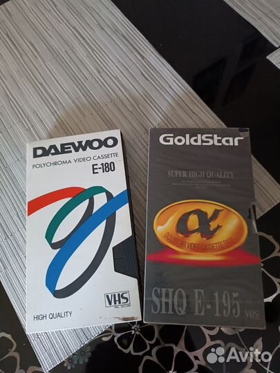 Видеокассеты vhs