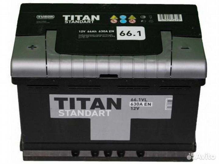 Аккумулятор Titan 66 Газ УАЗ Газель