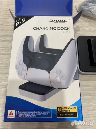 Зарядная станция ps5 (док-станция PS5)