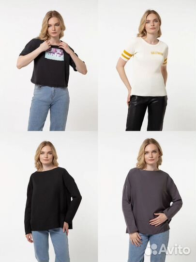 Новые футболки Zara и лонгсливы