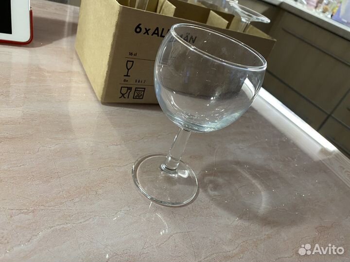 Рюмки, стаканы, фужеры, бокалы IKEA, metro