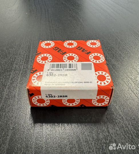 Подшипник 6302 2RSR FAG