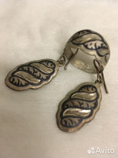 Серьги с кольцом(и всякая всячина)