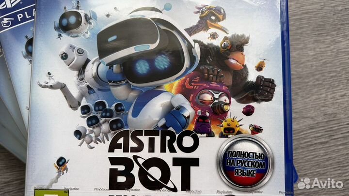 Astrobot vr ps4. Новый диск