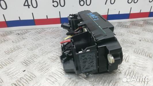 Блок управления печки и климат-контроля skoda octa