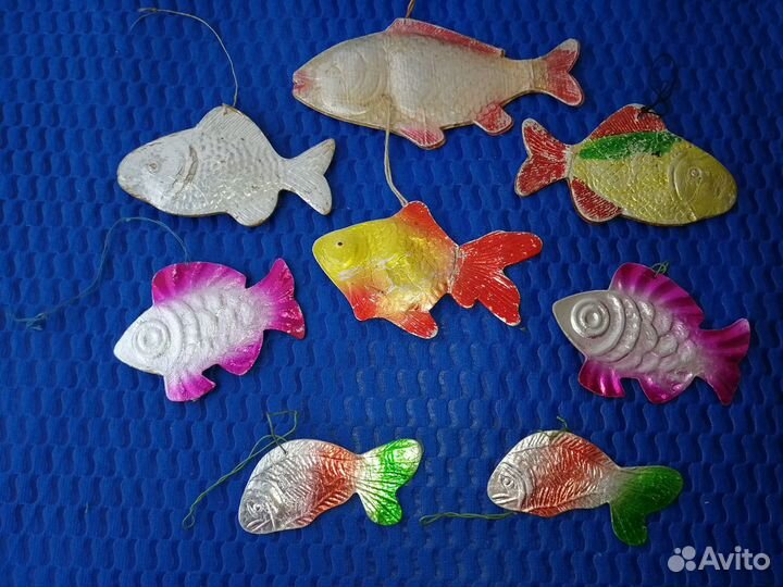 Елочные игрушки Картонаж