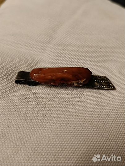Зажим для галстука янтарь СССР