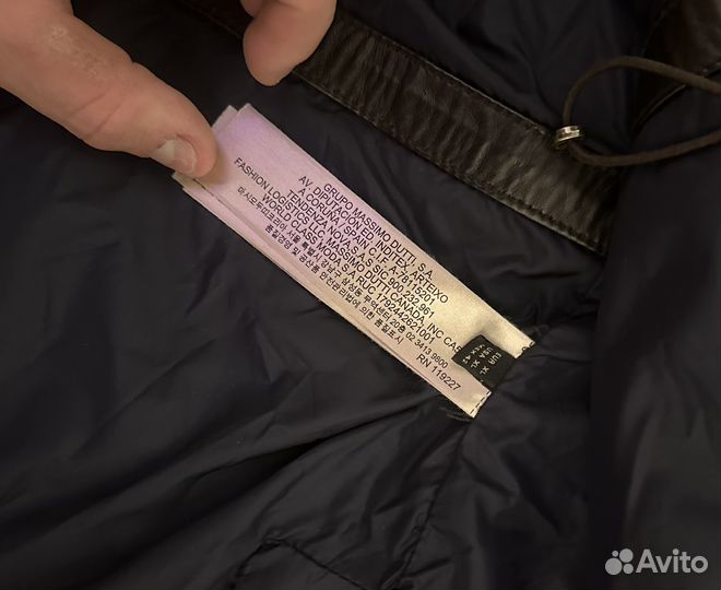 Кожаная куртка мужская massimo dutti