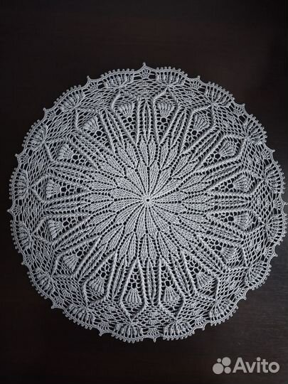 Салфетка вязаная крючком