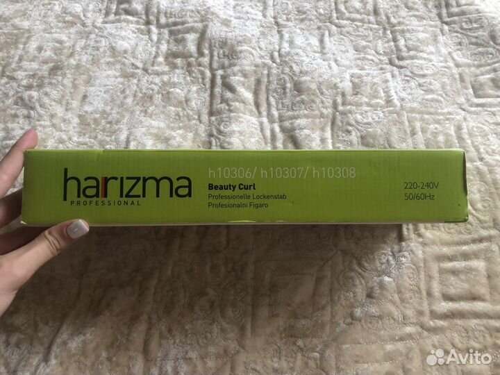 Плойка щипцы harizma beauty curls для кудрей новая