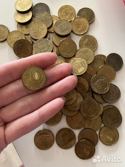 Редкие монеты 10 рублей