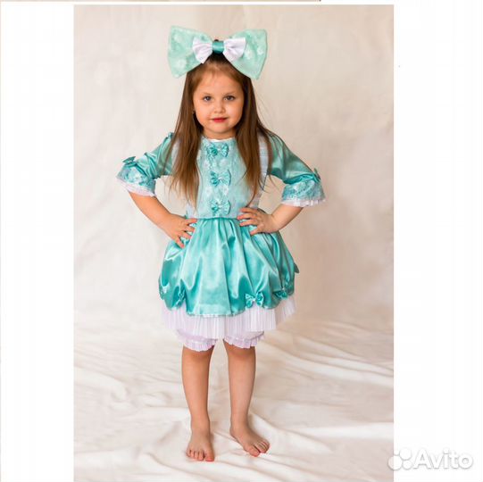 Новогодний костюм Мальвина или Кукла