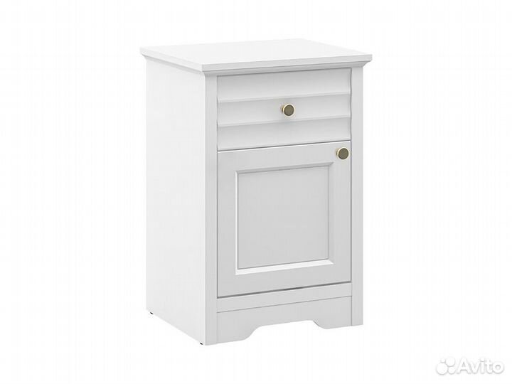 Тумба прикроватная денвер, Белый матовый