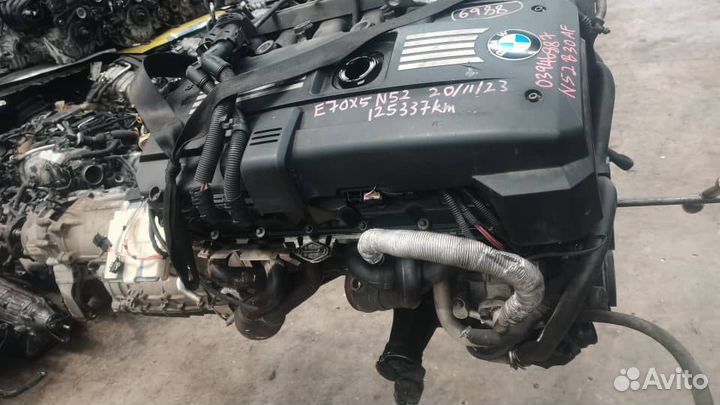 Двигатель BMW X5 E70 N52B30AF