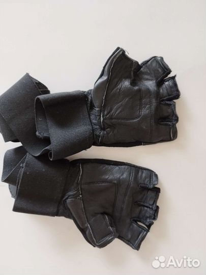 Женские кожаные перчатки для фитнеса