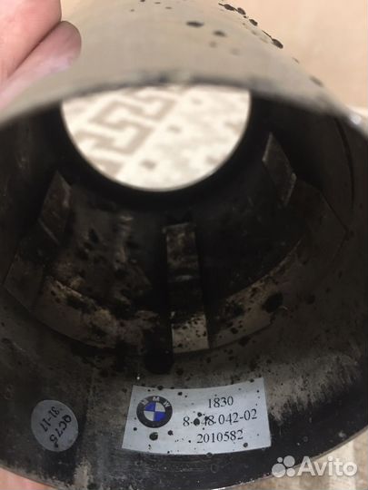 Насадка на выхлопную трубу BMW на 76 оригинал