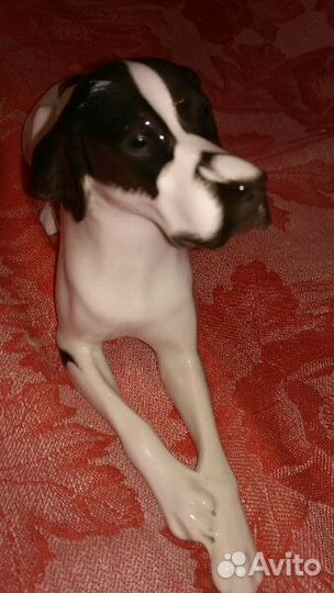 Статуэтка Пойнтер лфз СССР фарфор