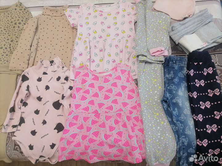 Детские вещи пакетом на девочку