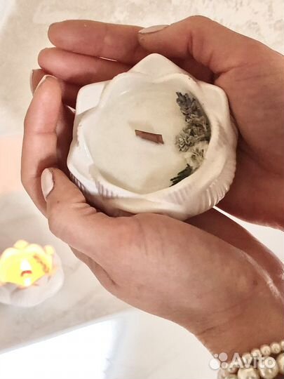 Свечи-лотосы